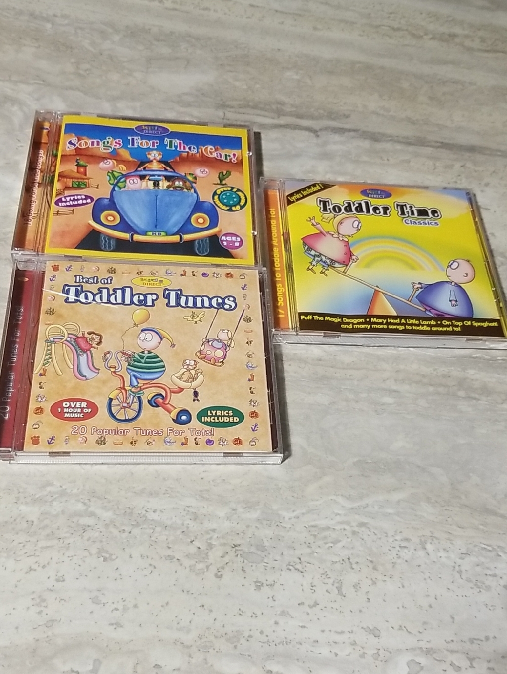 Toddler Tunes Kids Music CDS